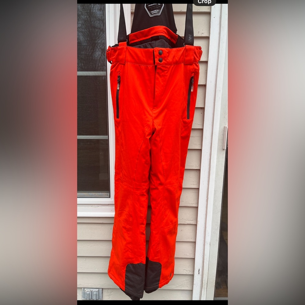 Insulated ski bib